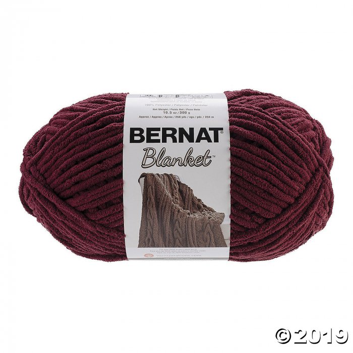 Bernat Blanket Big Ball Yarn-Purple Plum 10.5oz (1 Piece(s