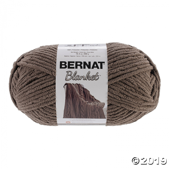 Bernat Blanket Big Ball Yarn-Taupe 10.5oz (1 Piece(s))