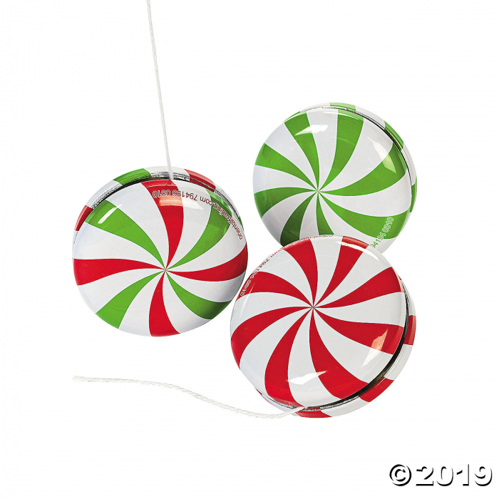 Peppermint Candy YoYos (Per Dozen)