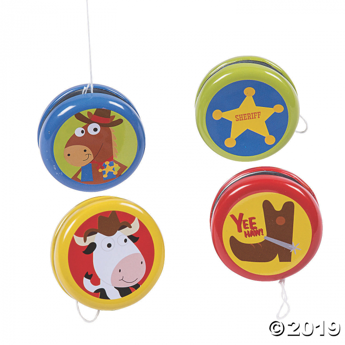 Western Animal YoYos (Per Dozen)