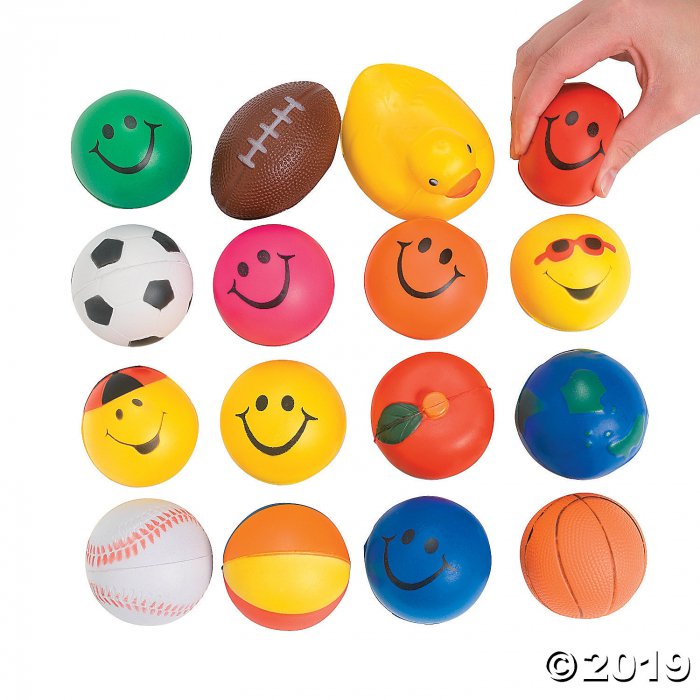 Stress Balls Assortment (25 Piece(s))