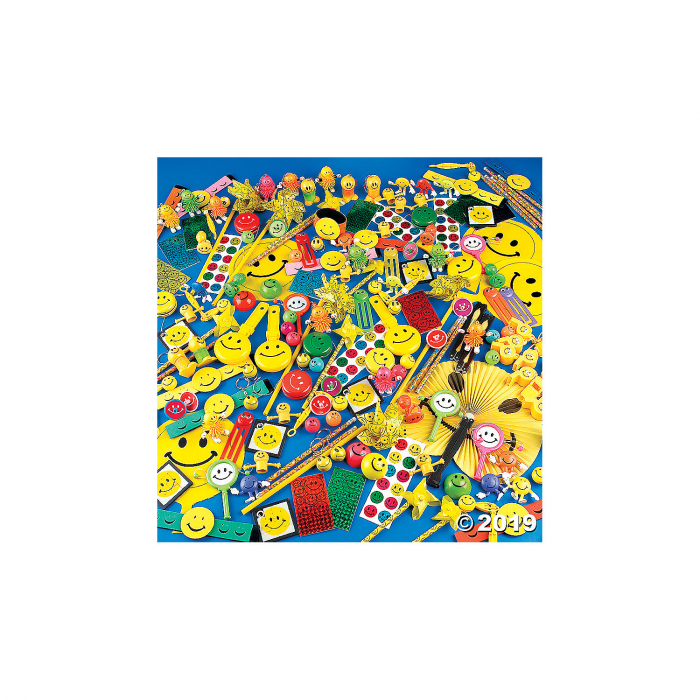 Mega Smile Face Novelty Assortment (250 Piece(s))