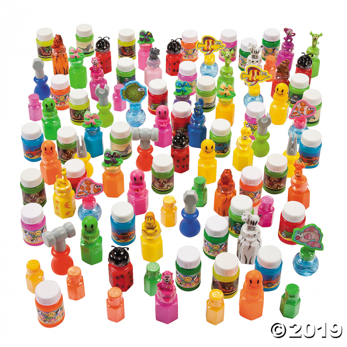 Bubble Bottle Assortment (100 Piece(s))