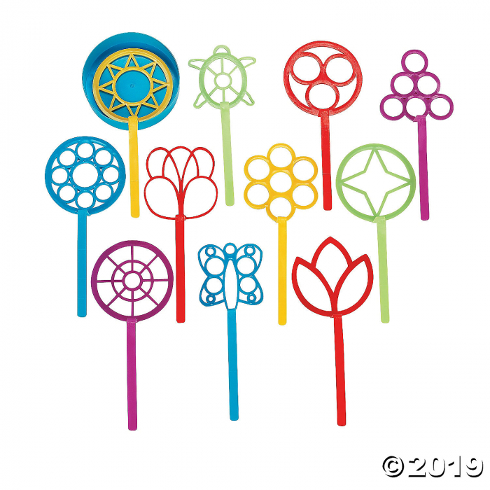 Super Fun Bubble Wand Assortment (Per Dozen)