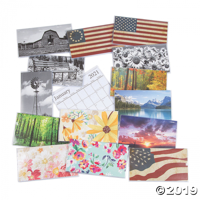 2020 - 2021 Pocket Calendar Assortment (1 Unit(s))