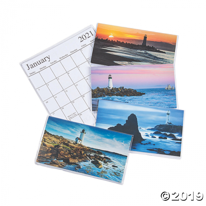 2020 - 2021 Lighthouse Pocket Calendars (Per Dozen) 2020 - 2021 Lighthouse Pocket Calendars (Per Dozen)