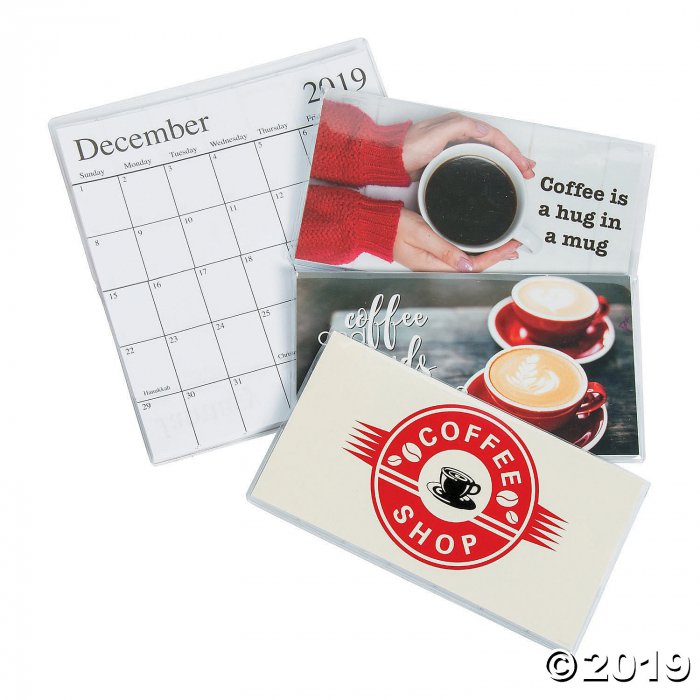 2019 - 2020 Coffee Pocket Calendars (Per Dozen)