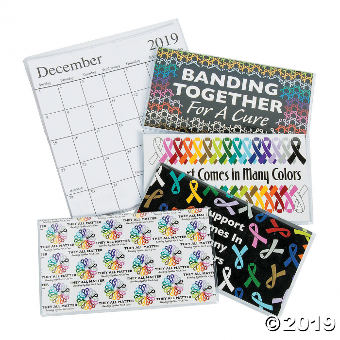 2019 - 2020 Cancer Awareness Pocket Calendars (Per Dozen)