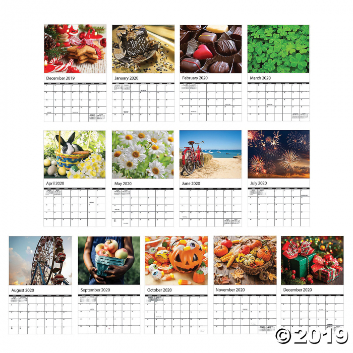 2020 Wall Calendar (1 Piece(s))