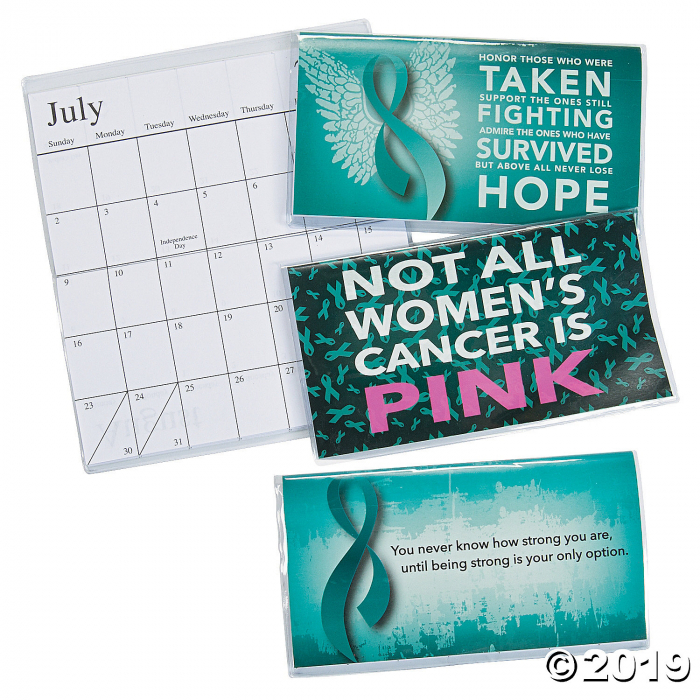 2017 - 2018 Women's Health Awareness Pocket Calendars (Per Dozen ...