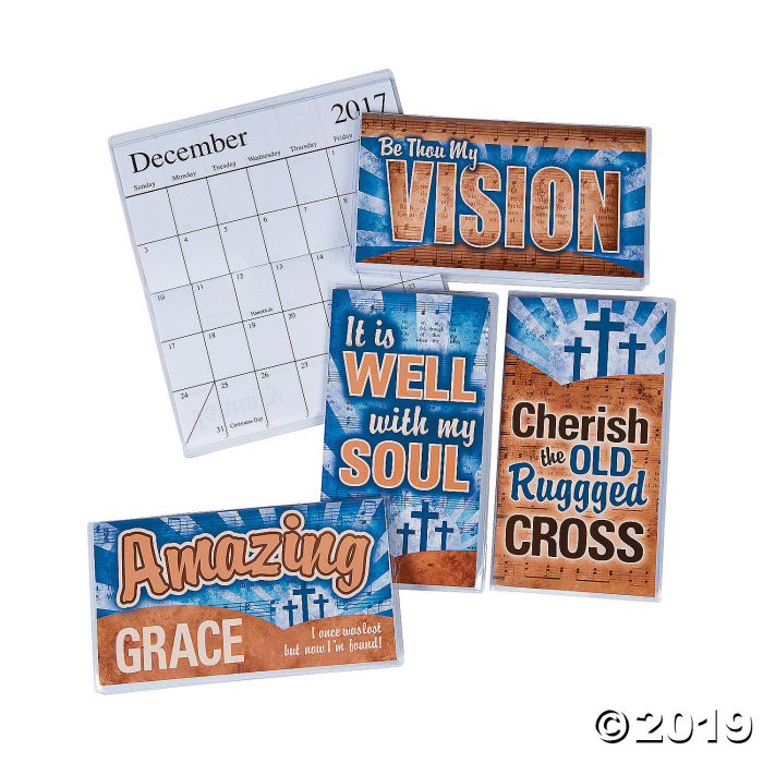 2017 - 2018 Classic Hymn Pocket Calendars (Per Dozen)