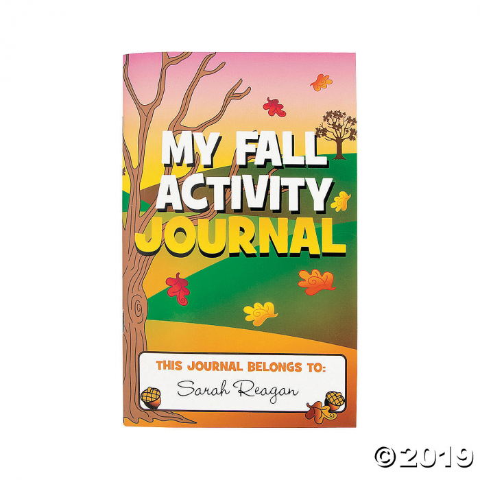 Fall Activity Journals (Per Dozen)