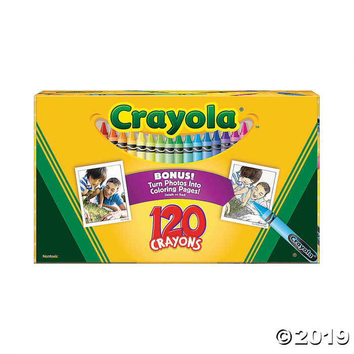 120-Color Crayola® Crayons (1 Set(s)) 120-Color Crayola® Crayons (1 Set(s))