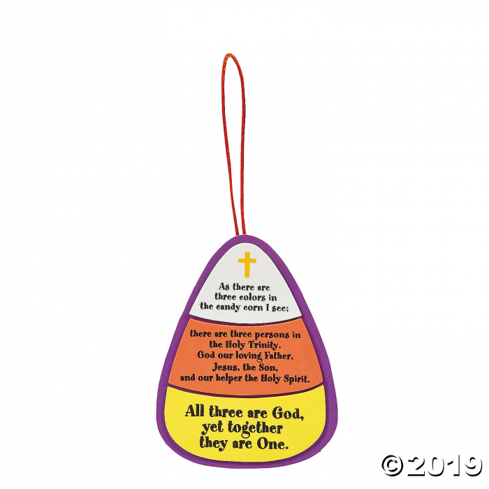 Candy Corn Trinity Craft Kit (Makes 12)