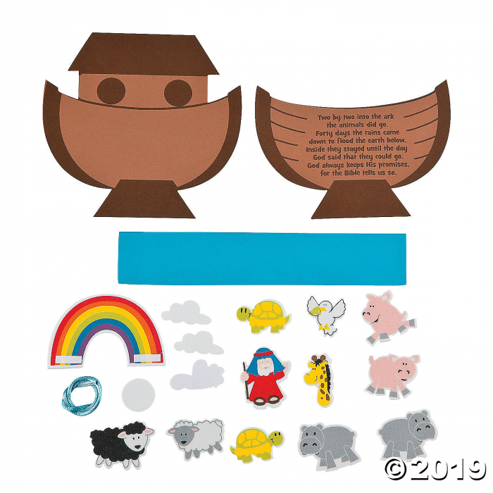 Noah's Ark Craft Kit (Makes 12)