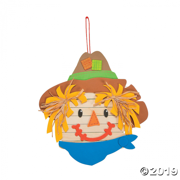 Craft Stick Scarecrow Banner Craft Kit (Makes 12)