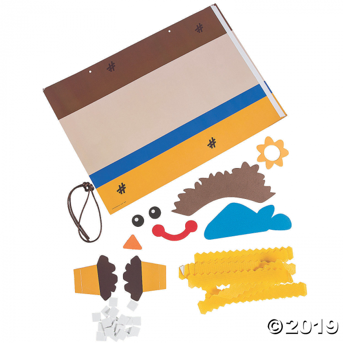 Scarecrow Hanging Décor Craft Kit (Makes 6)