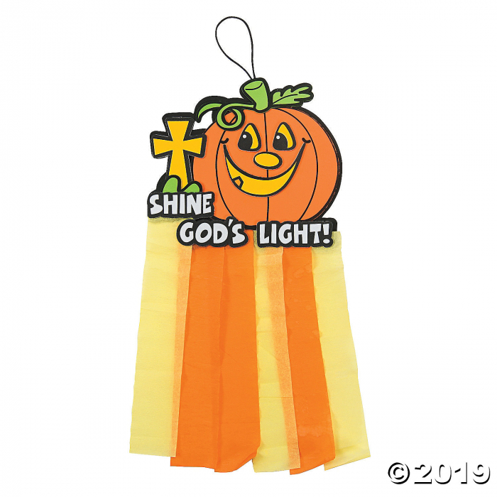Christian Pumpkin Mobile Craft Kit (Makes 12)