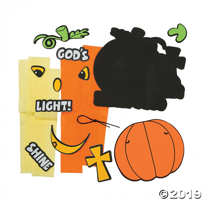 Christian Pumpkin Mobile Craft Kit (Makes 12)
