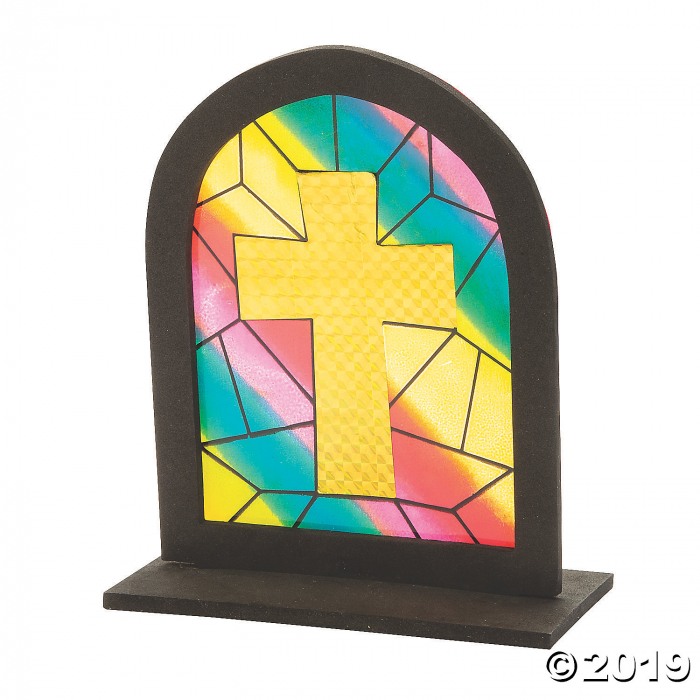 3D Stained Glass Window Craft Kit (Makes 12)