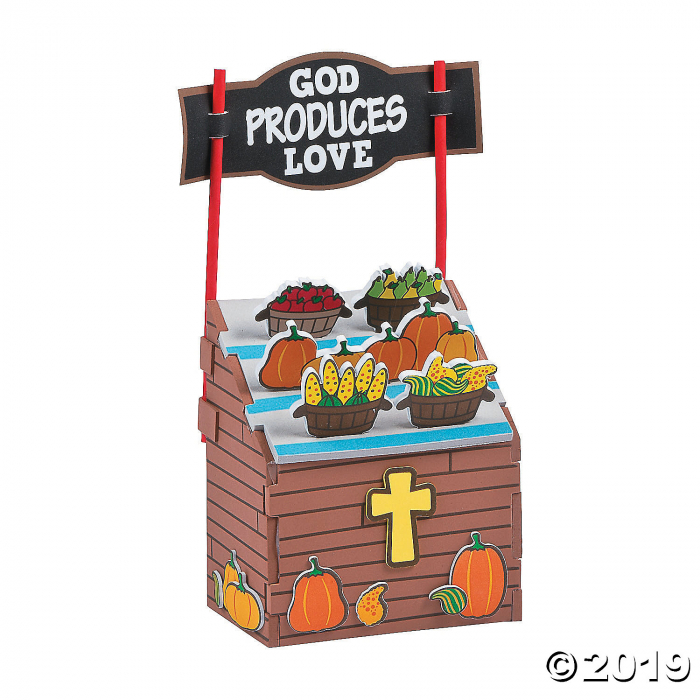 3D Faith Fall Market Stand Craft Kit (Makes 12)