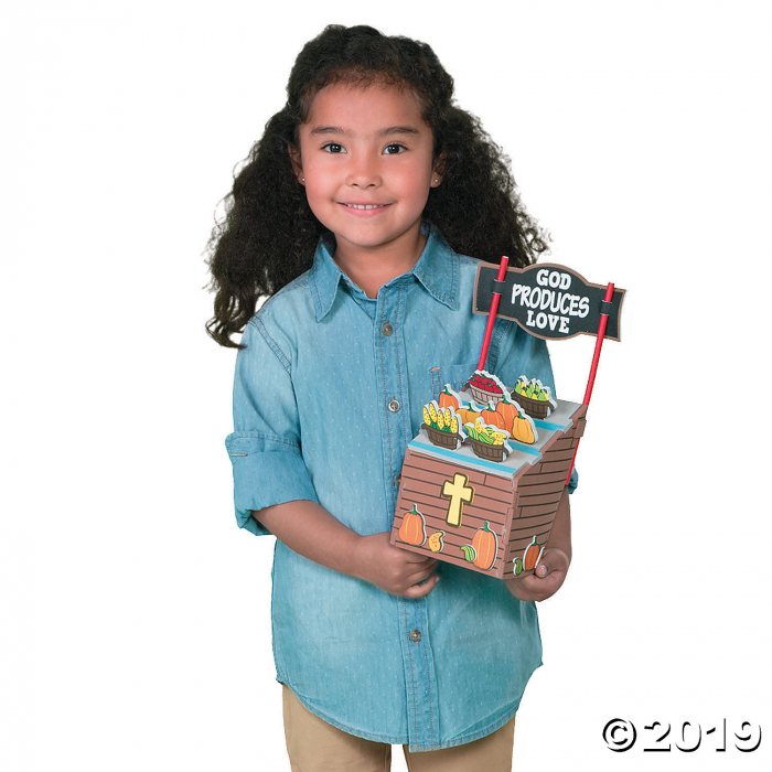 3D Faith Fall Market Stand Craft Kit (Makes 12)