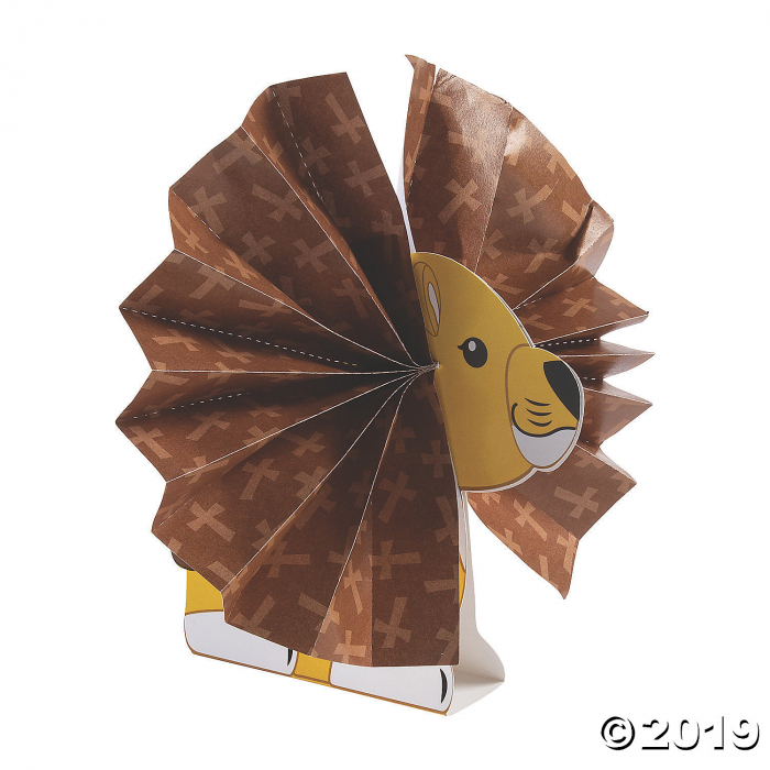 African Safari VBS 3D Lion Craft Kit (Makes 12)