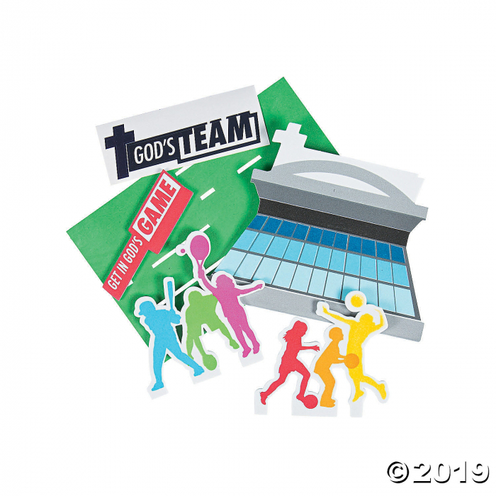 3D Sports VBS Craft Kit (Makes 12)