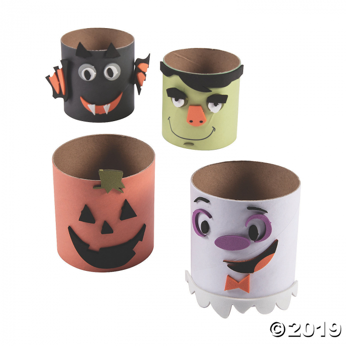 Halloween Craft Roll Craft Kit (Makes 12)