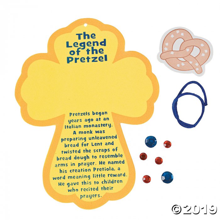 The Legend of the Pretzel Sign Craft Kit (Makes 12)