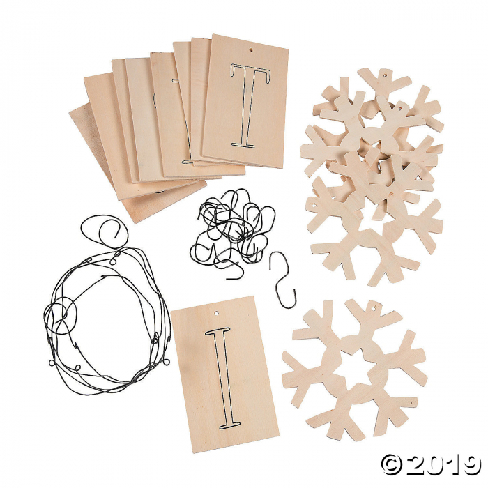 Let It Snow Garland Craft Kit