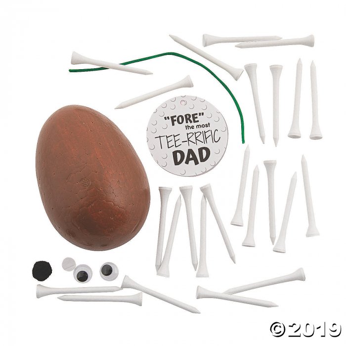 Father's Day Golf Tee Craft Kit (Makes 6)