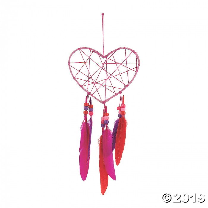 Heart Dream Catcher Craft Kit (1 Unit(s))