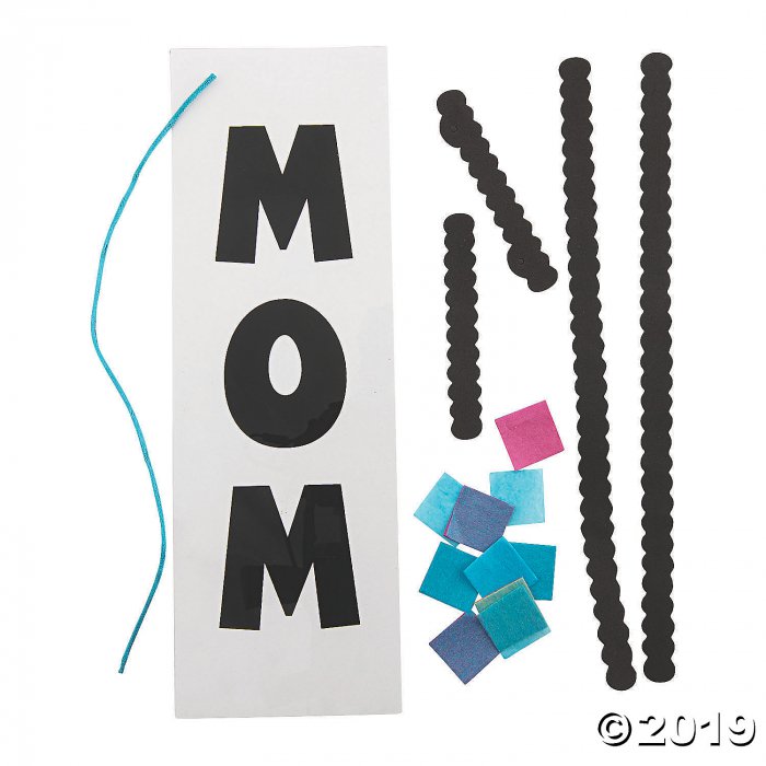 Mother's Day Tissue Paper Sign Craft Kit (Per Dozen)