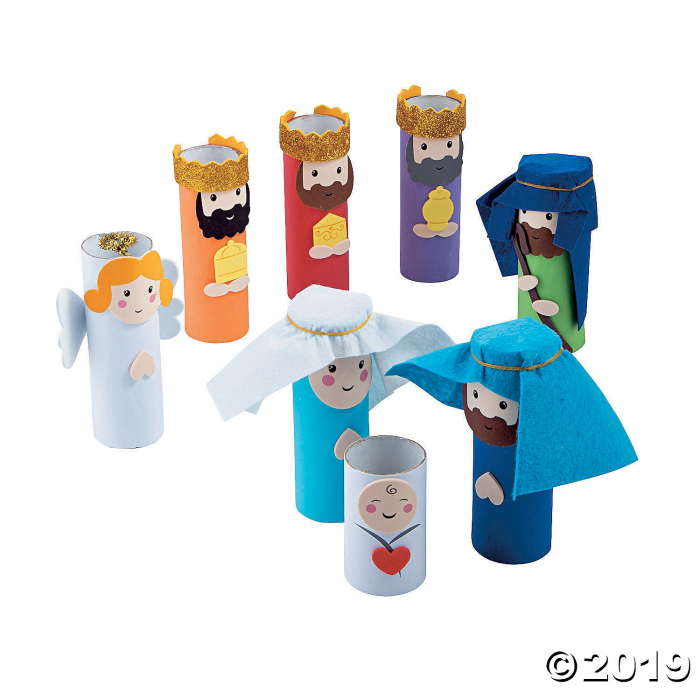 Nativity Craft Roll Craft Kit (1 Set(s))