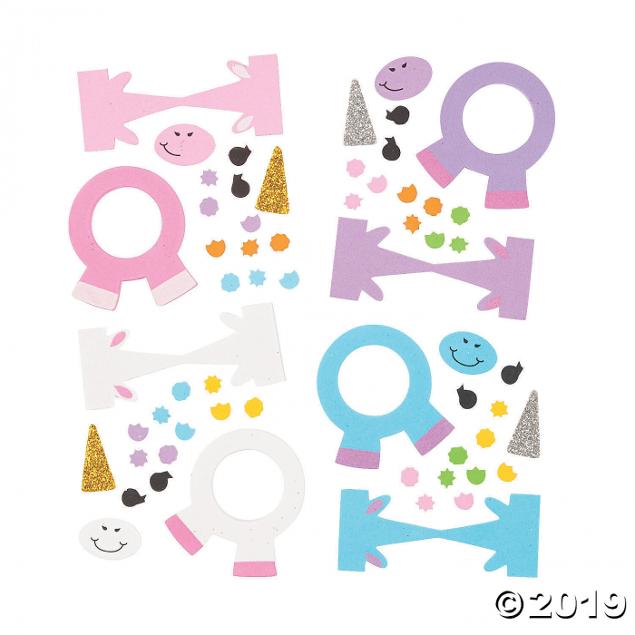 Unicorn Egg Decorating Craft Kit (1 Unit(s))