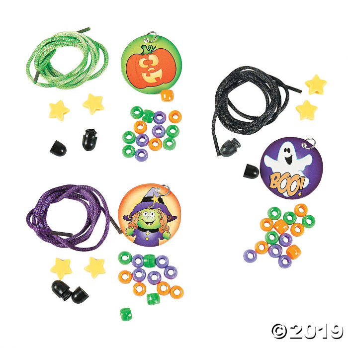 Halloween Beaded Necklace Craft Kit (Makes 50)