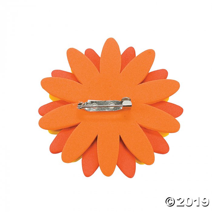 Flower Turkey Pin Craft Kit (Makes 12)