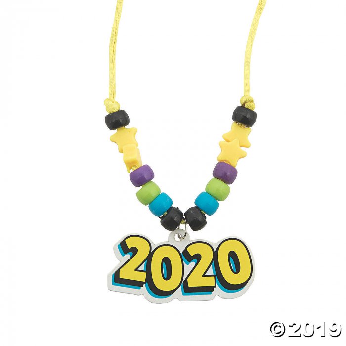 2020 Beaded Necklace Craft Kit (Makes 12)