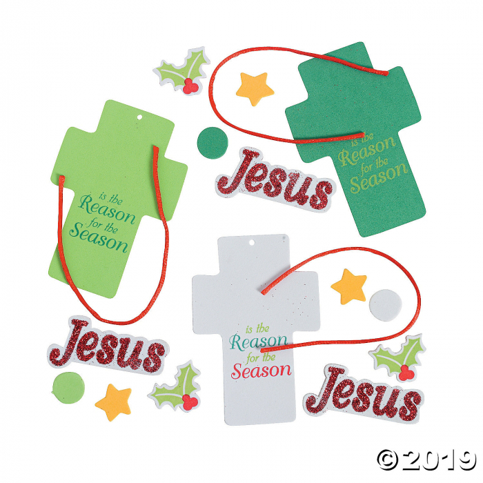 Jesus Is the Reason Ornament Craft Kit (Makes 12)