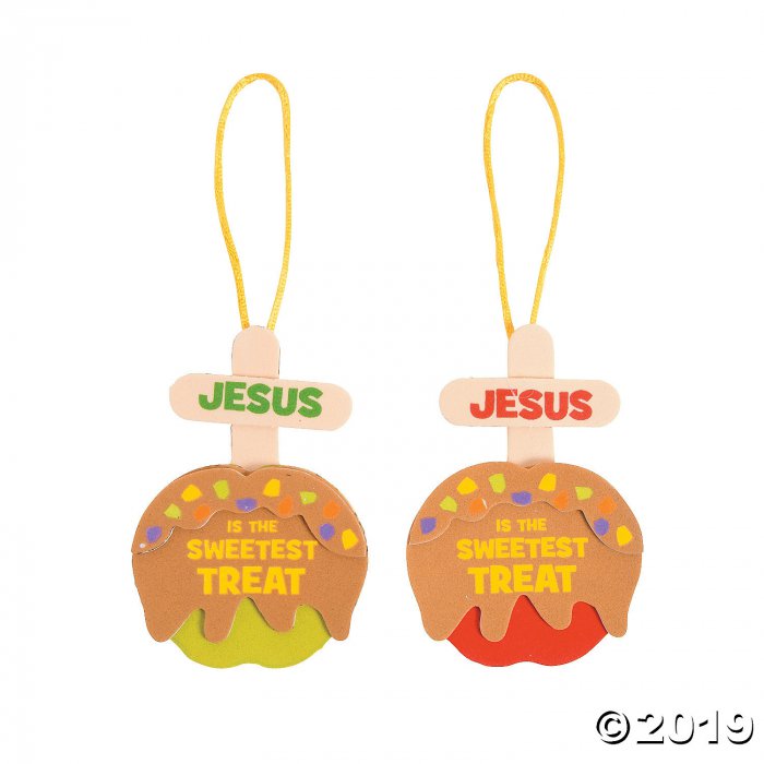 Jesus is the Sweetest Treat Ornament Craft Kit (Makes 12)
