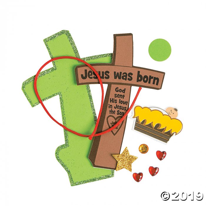 Jesus Was Born Ornament Craft Kit (Makes 12)