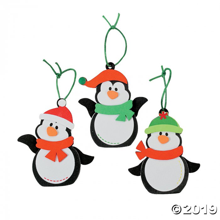 Christmas Penguin Ornament Craft Kit (Makes 12)