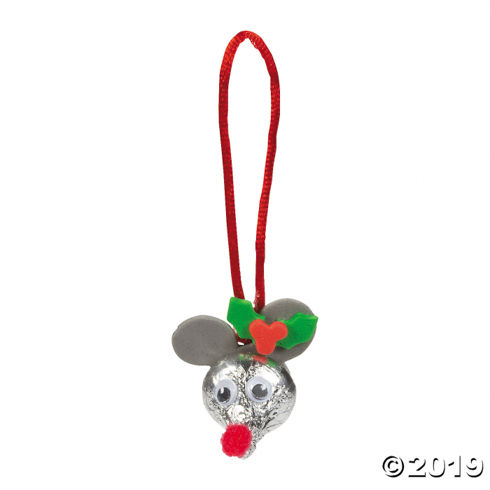 Hershey's® Kisses® Mouse Christmas Ornament Craft Kit (Makes 12)