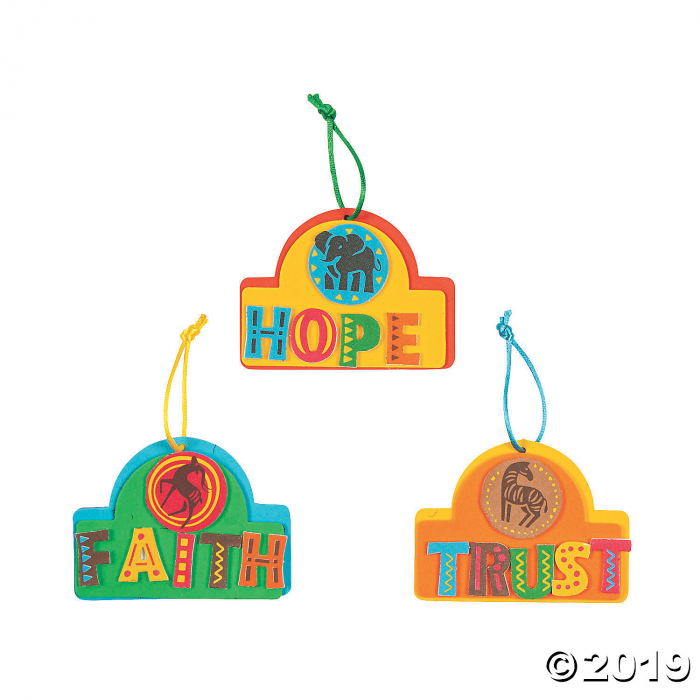 African Safari VBS Ornament Craft Kit (Makes 12)