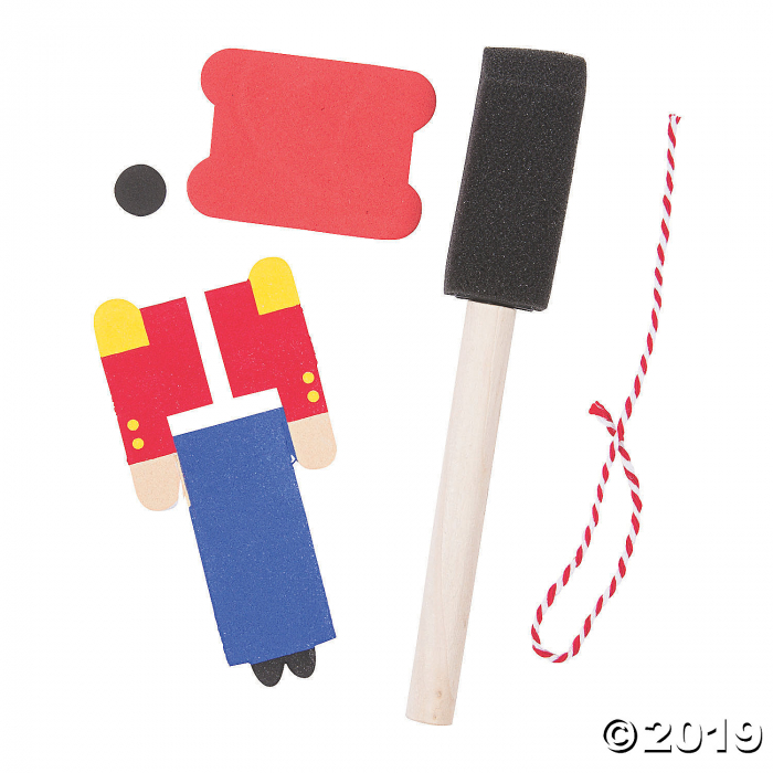 Nutcracker Ornament Craft Kit (Per Dozen)