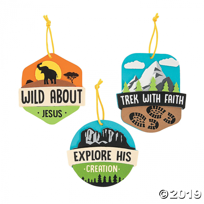 Wild Encounters VBS Ornament Craft Kit (Makes 12)