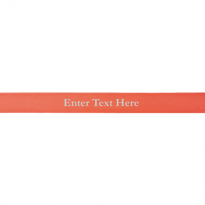 Coral Personalized Ribbon - 5/8 (1 Roll(s))