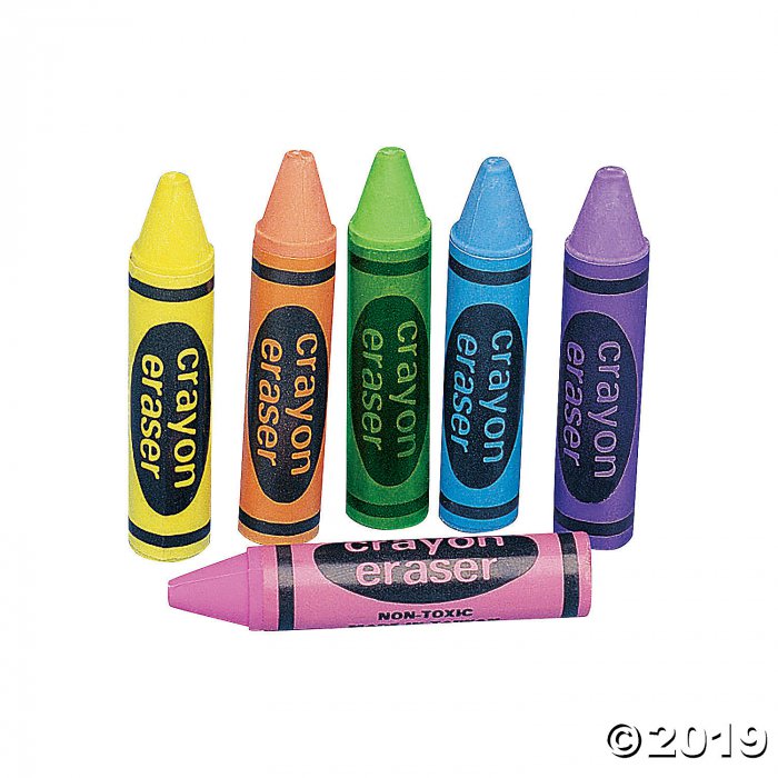 Crayon Erasers (72 Piece(s))