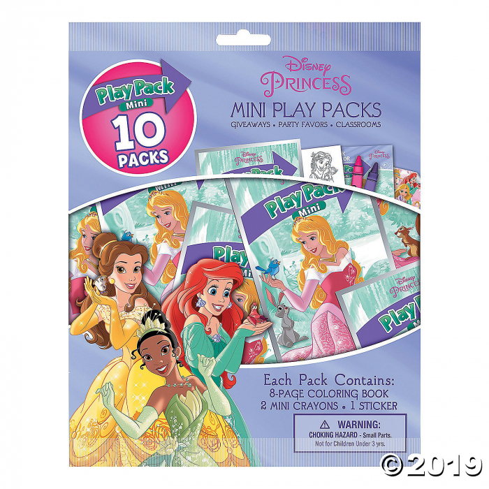 Disney Princess Mini Stationery Play Packs (10 Piece(s))
